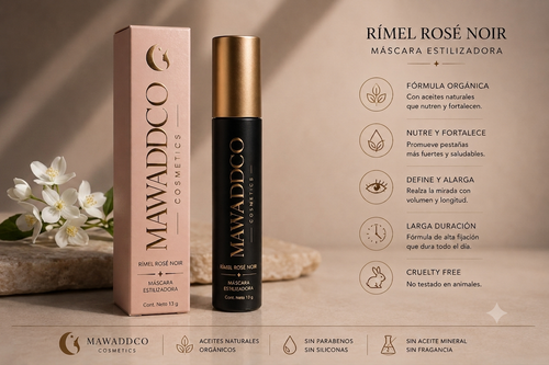 Rímel Rosé Noir